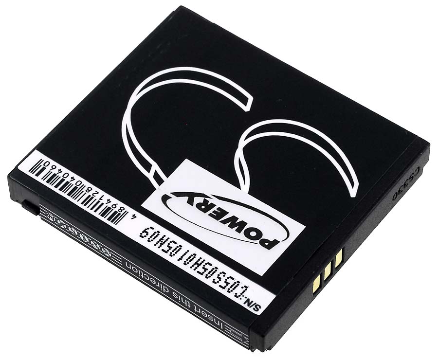 Batteria Per Doro PhoneEasy 410GSM, 3,7V, Li-Ion, 800mAh, Sostitutiva Compatibile, Dimensioni 44x39x5,5mm - 4