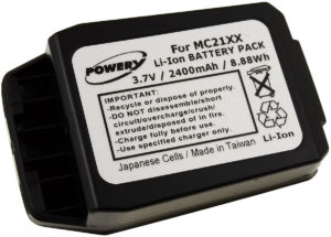 Μπαταρία barcode scanner    Symbol MC21XX / type BTRY-MC21EAB0E  3.7V 2400mAh Li-ion  (O8MC21)