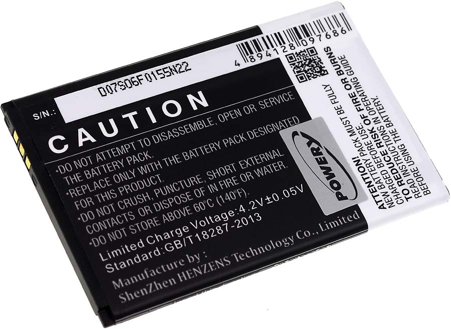 Μπαταρία smartphone   Prestigio MultiPhone 3400 Duo / type PAP3400 DUO  3.7V 1500mAh Li-ion  (P9MP3400)