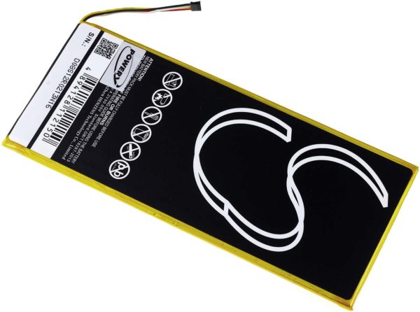 Μπαταρία για tablet    Acer Iconia One 7 / A1402 / type 3165142P  3.7V 3300mAh Li-Polymer  (NT0A1402)